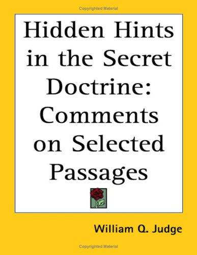 Hidden Hints in the Secret Doctrine