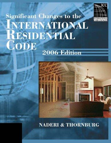 Significant changes to the International residential code