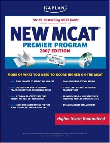 Kaplan New MCAT Premier Program, 2007 Edition