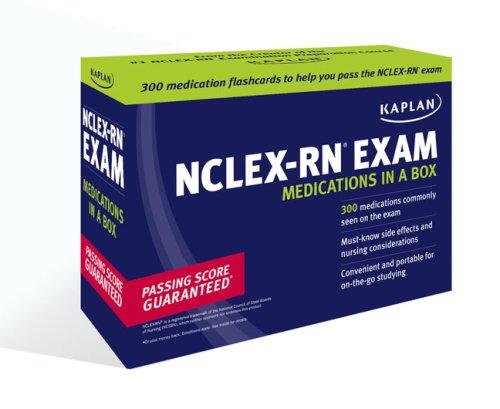 Kaplan NCLEX-RN Exam Medications in a Box