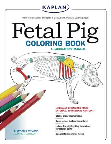 Fetal Pig Coloring Book