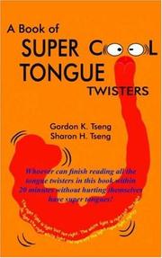 A book of super cool tongue twisters