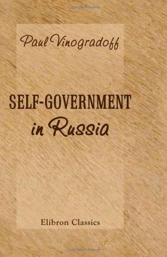 Self-Government in Russia