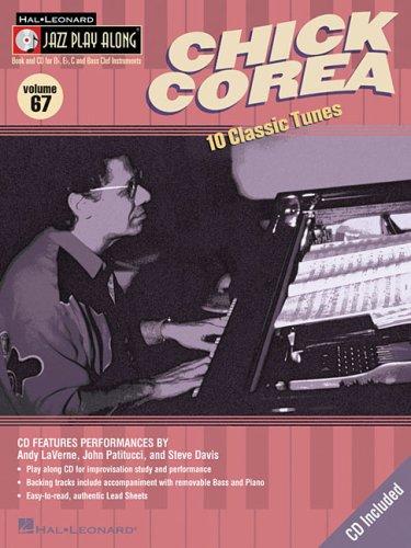 CHICK COREA VOLUME 67 BK/CD (Jazz Play-Along Series)