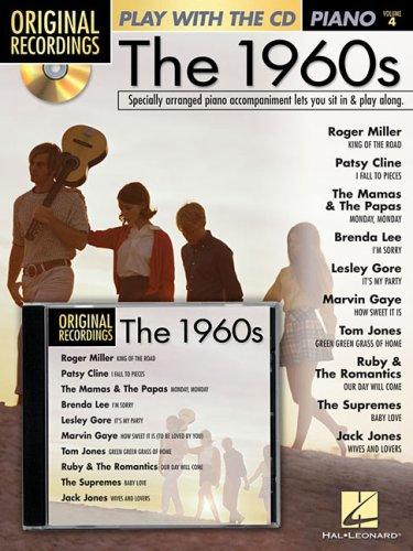 THE 1960S PIANO VOLUME 4     W/CD (Play With the CD)