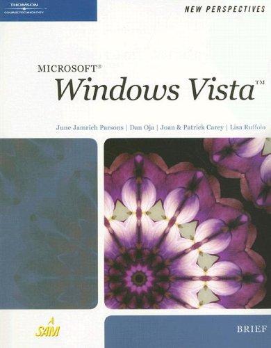 New perspectives on Microsoft Windows Vista