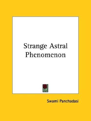 Strange Astral Phenomenon