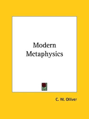 Modern Metaphysics