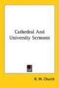 Cathedral and university sermons