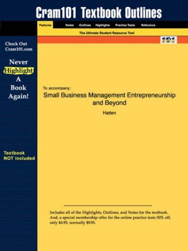 Small Business Management Entrepreneurship and Beyond
