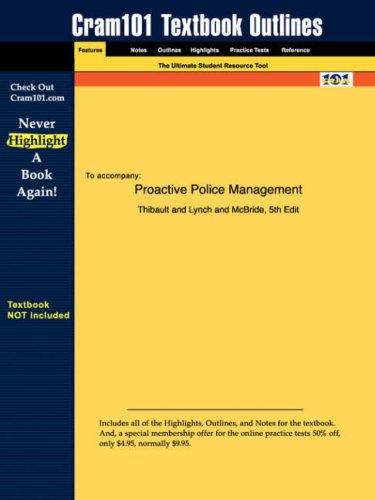 Proactive Police Management