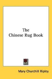 The Chinese rug book