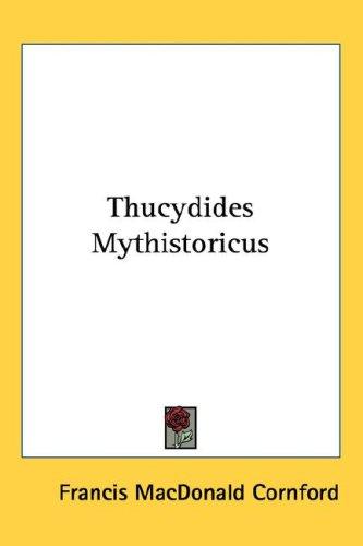 Thucydides Mythistoricus