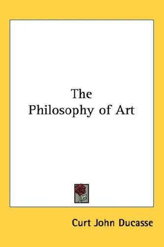 The philosophy of art