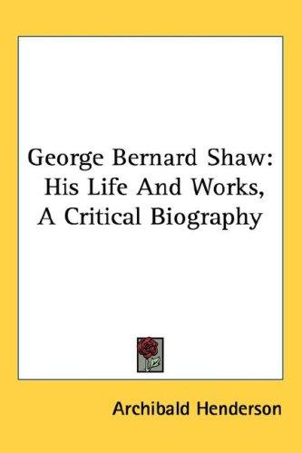 George Bernard Shaw