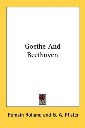 Goethe and Beethoven