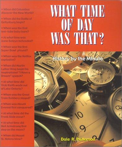 What Time of Day Was That?