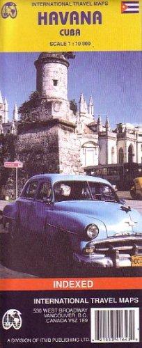 International Travel Maps, Havana, Cuba, Scale 1:10 000