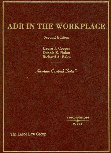 ADR in the workplace