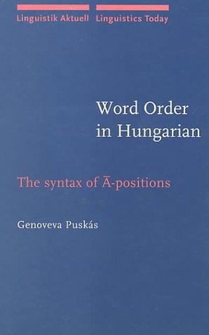 Word order in Hungarian