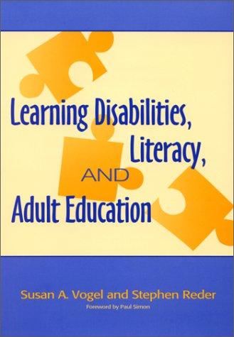 Learning disabilities, literacy, and adult education