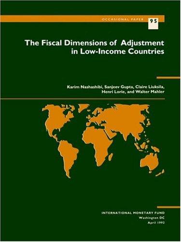 The Fiscal dimensions of adjustment in low-income countries