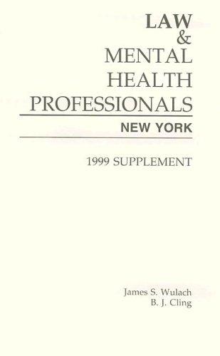 Law and Mental Health Professionals : New York