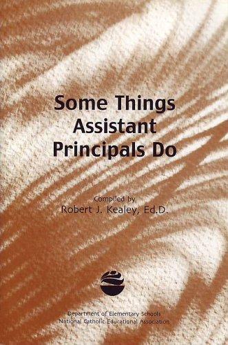 Some things assistant principals do