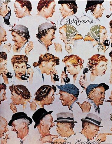 Norman Rockwell Address Book