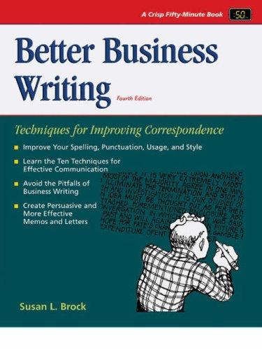 Better business writing