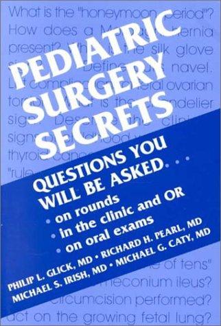 Pediatric surgery secrets