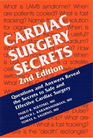 Cardiac surgery secrets