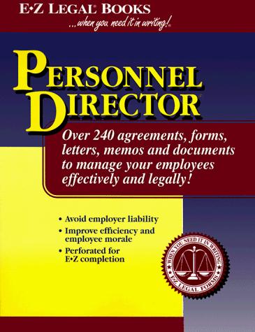 Personnel director-- when you need it in writing!