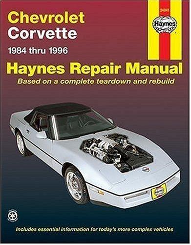 Haynes Chevrolet Corvette, 1984-1996
