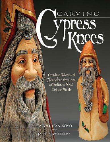 Carving cypress knees