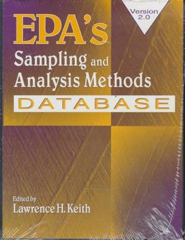 Epa's Sampling and Analysis Methods Database