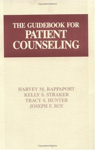 The Guidebook of patient counseling