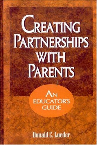 Creating partnerships with parents