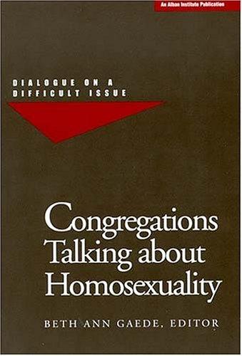 Congregations Talking About Homosexuality