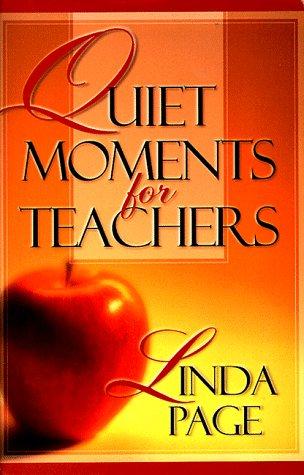 Quiet moments for teachers