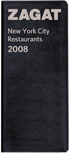 Zagat 2008 New York City Restaurants Leather