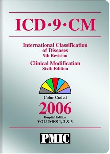 ICD-9-CM 2006, Hospital Edition, Vol. 1, 2 & 3 (Icd-9-Cm (Hospitals)Soft Cover