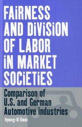 Fairness and division of labor in market societies