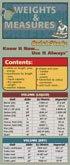 Weights & Measures (Quickstudy: Compact)