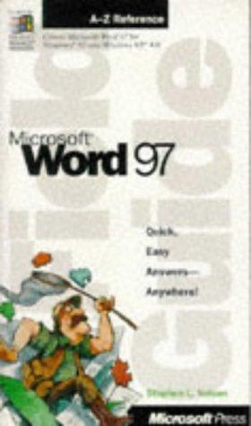 Microsoft Word 97 field guide