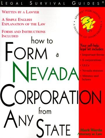How to Form a Nevada Corporation from Any State