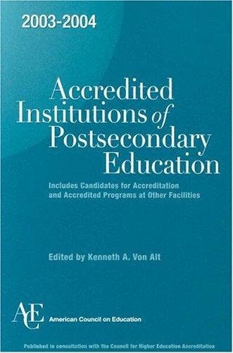 2003-2004 Accredited Institutions of Postsecondary Education