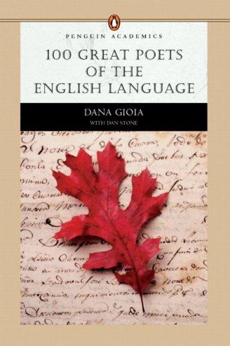 100 Great Poets of the English Language