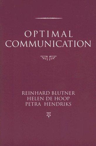 Optimal communication
