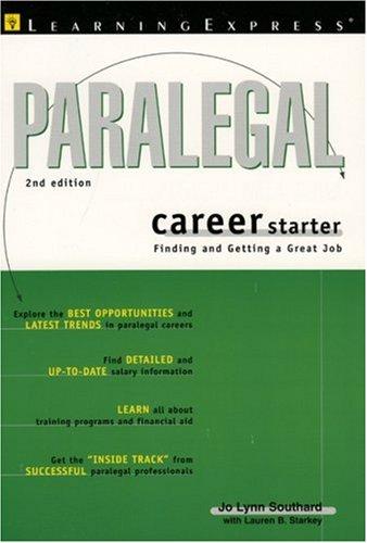 Paralegal Career Starter
